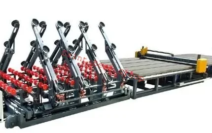 Автоматическая линия резки конструктивного стекла