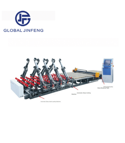 Автоматическая линия для резки стекла с ЧПУ JF4028