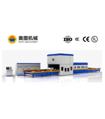 Горизонтальная печь для гибки и закаливания стекла AT-TE2010