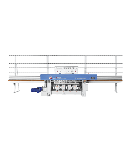 Прямолинейный станок для снятия фаски со стекла HXM9320T (9 шпинделей)