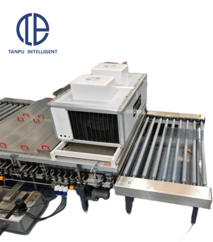 автоматический станок для мойки и сушки стекла