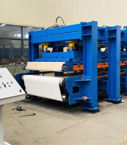 Машина для непрерывного ламинирования 1 + 1