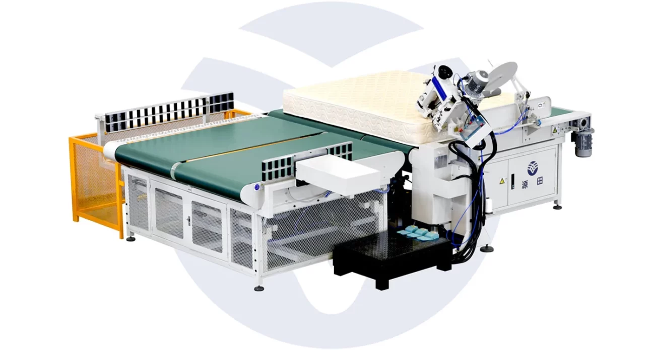 Окантовочная машина для матрасов YT-WB-5 в реальной логике матрасного производства