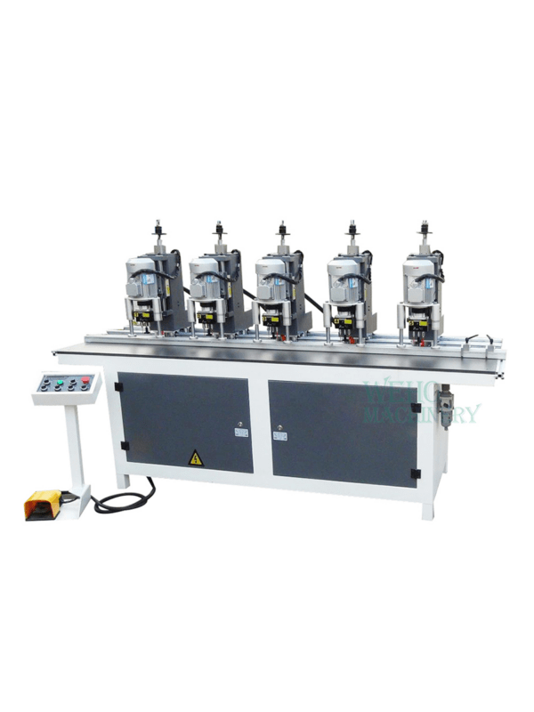 Cтанок MWZ7531A для установки дверных петель (пятиголовочный)