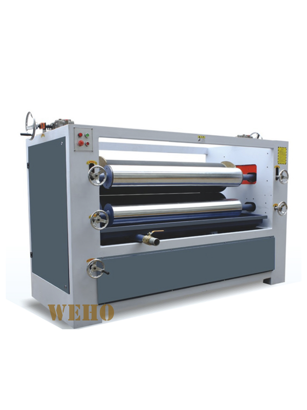 Двусторонний станок WH1332A для нанесения клея на ДСП с ПВХ