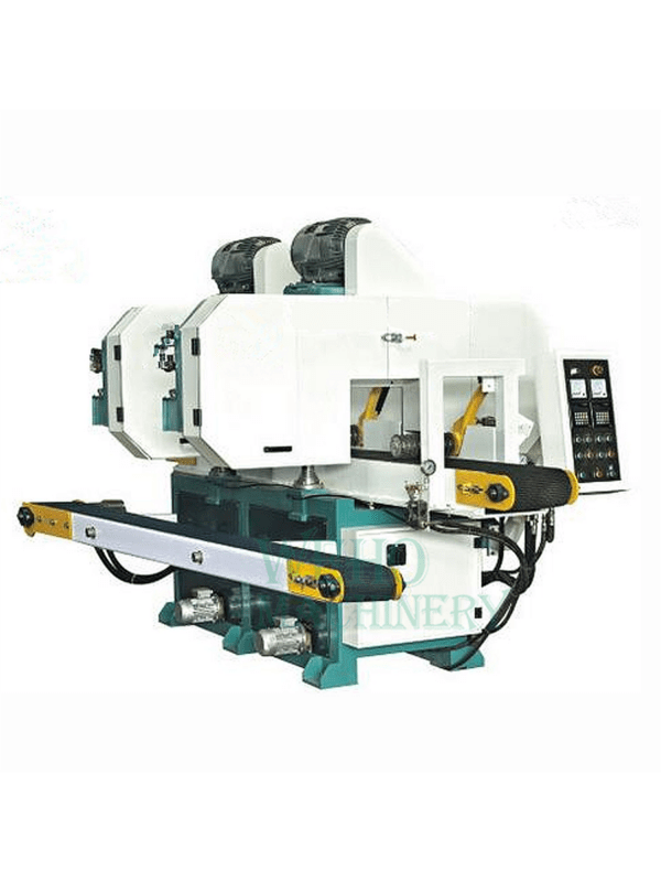 Горизонтальный ленточнопильный станок MJ71-400X2 с двойной головкой